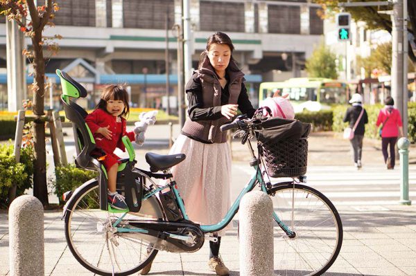 子供乗せ電動自転車