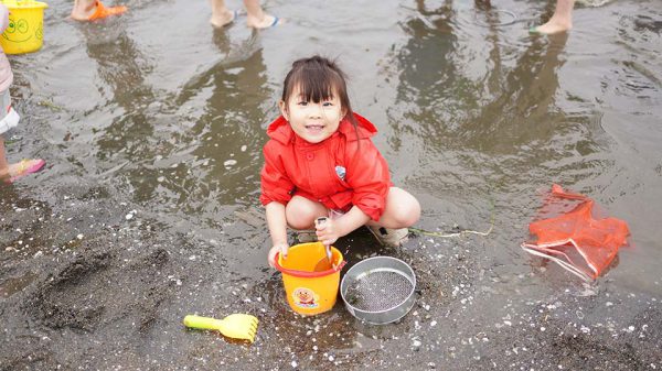 潮干狩り 海の公園 横浜