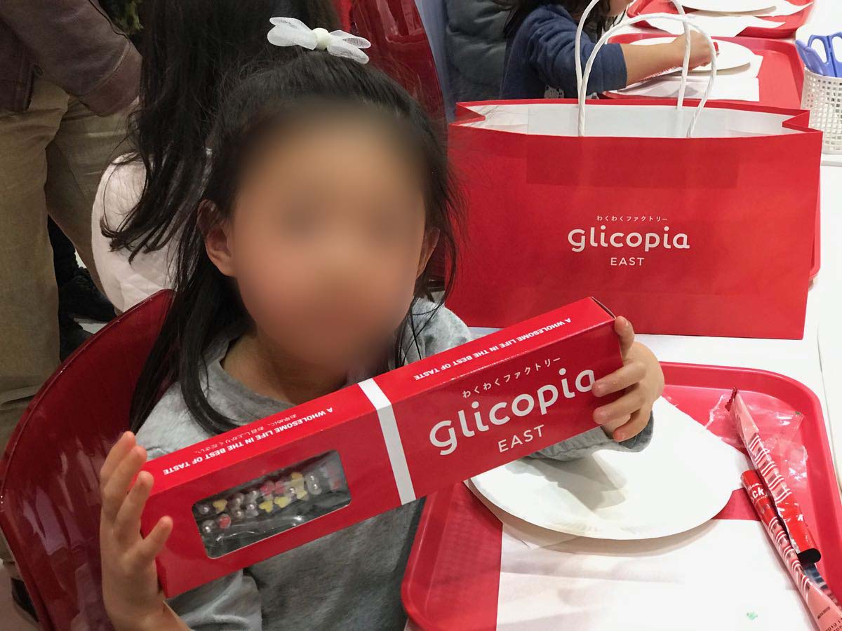 デコポッキーワークショップ 箱に入れて完成