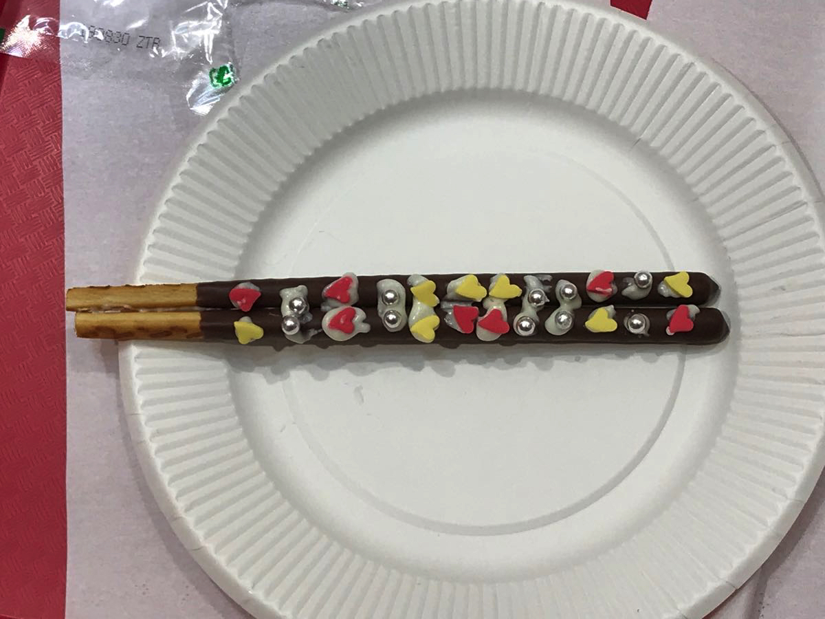 デコポッキーワークショップ 完成例